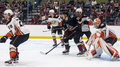 Regenda prispel gólom k výhre Anaheimu nad Arizonou, Kňažko s asistenciou