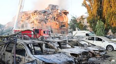 Masívny ruský vzdušný útok na Kyjev si vyžiadal najmenej 15 obetí, vrátane štyroch detí