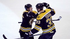 VIDEO: Chára strelil svoj jubilejný gól, bodoval gólman Halák