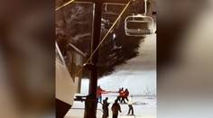 VIDEO: Tínedžerka (14) spadla z lanovky a visela zachytená za vetrovku