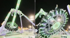 VIDEO: Desivý incident v zábavnom parku. Po rozlomení ramena kolotoča sa zranilo najmenej 23 ľudí