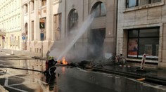 Hasiči v Bratislave zasahovali pri výbuchu plynu, pozrite ako dopadol podchod na Gorkého ulici