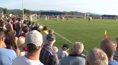 Futbalový zázrak z Borčíc zažil "krst ohňom". Rozdrvil Banskú Bystricu