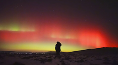 Aurora nad Slovenskom: Noc, ktorá sa zapíše do histórie. Polárnu žiaru uvidíme znovu