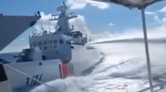 VIDEO: Bizarný incident v Juhočínskom mori. Počas naháňačky sa zrazili dve čínske vládne lode