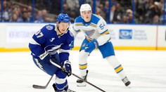 VIDEO: Dvorský na predvianočný zápas s chuťou spomínať nebude. Tampa aj bez Černáka zmazala St. Louis