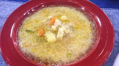 Karfiolovo-feniklová polievka