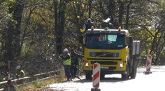 Pre počasie pozastavili opravu pri Kremnických Baniach