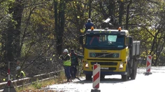 Pre počasie pozastavili opravu pri Kremnických Baniach