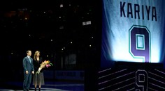 VIDEO: Legenda Anaheimu Paul Kariya sa dočkala vyvesenia dresu pod strop haly