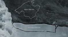 Od Antarktídy sa odlomila najväčšia ľadová kryha na svete