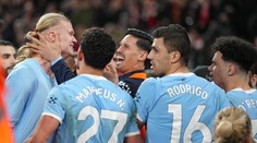 Premier League: Šláger kola rozhodol Haaland v úplnom závere. Szoboszlai dal krásny gól a nechal sa vylúčiť