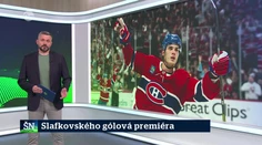 Slafkovského gólová premiéra