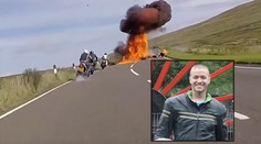 Drastická nehoda na videu: Po čelnej zrážke nasledoval výbuch, motorkári nemali šancu