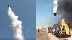 Obrovský požiar chemičky v Istanbule: Nádrž s benzínom vyletela do vzduchu ako raketa