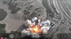 FOTO+VIDEO: Kozmická loď Starship explodovala 30 minút po štarte, Musk napriek tomu hovorí o úspechu