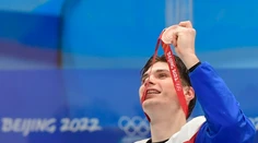 Slafkovský je najproduktívnejší hráč olympiády. Spolu s Rybárom je v All Star tíme