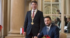 Novozvolený primátor Matúš Vallo prevzal vedenie hlavného mesta