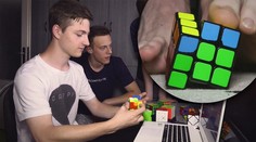 Mladý Slovák patrí medzi najrýchlejších. Rubikovu kocku zloží aj nohou