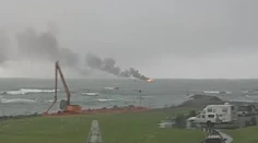 Pri pobreží Nového Zélandu horela luxusná výletná loď
