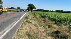 Nález tela pri Nových Zámkoch. Muž ležal v priekope niekoľko dní