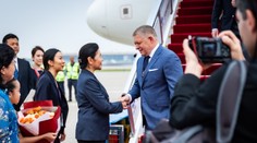 FOTO: Fico pricestoval do Pekingu, rokoval s Putinom. V Číne strávi tri dni