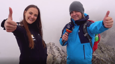 Na potulky horami s Jánom Tribulom sa vybrala mladá lekárka Monika Paločková