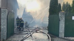 Obrovská žiara a kúdoly dymu. Obyvatelia Rimavskej Soboty majú za sebou hodiny hrôzy