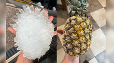 V USA spadla gigantická ľadová krúpa. Prirovnali ju k ananásu