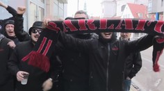 Futbalový gigant AC Miláno v Bratislave. Fanklub jedného z najlepších tímov zaplnil svoj sektor na Tehelnom poli