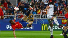 VIDEO: Medzi najkrajšími zásahmi skupinovej fázy ME U21 je aj slovenský gól