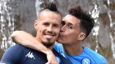 Marek Hamšík oslavuje okrúhle jubileum, Škrtel pripojil ku gratulácii podarenú fotku