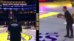 VIDEO: Životný hod. Fanúšik NBA si cez prestávku zarobil rozprávkové peniaze