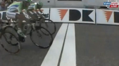 Tak to bolo o galusku! Pozrite si Saganov víťazný finiš v Belgicku