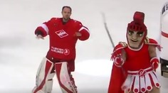 VIDEO: Július Hudáček si podmanil KHL. Po víťazstve opäť predviedol tanečné umenie
