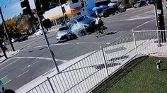 VIDEO: Neuveriteľná zhoda náhod zachránila cyklistovi život. Vďačiť môže nedodržaniu predpisov