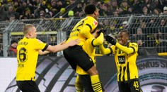 Štadión tlieskal v stoji: Dortmund ovládol 7-gólovú drámu a Haller sa vrátil. Tri body bral aj Leverkusen