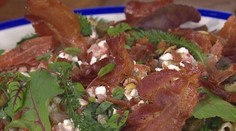 Cestovinový šalát s cottage cheese