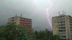 Hromy a blesky v Kysuckom Novom Meste