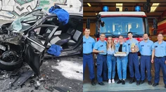 FOTO: Hasiči ju vytiahli z vraku po čelnej zrážke s kamiónom. To, čo urobila o pár mesiacov, ich dojalo