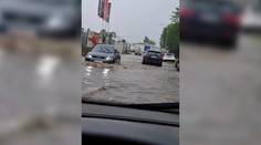 VIDEO: V Kežmarku po prívalových dažďoch zaplavilo cesty. Búrky vyčíňajú na viacerých miestach Slovenska