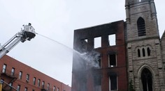 Požiar zničil kostol v newyorskom Manhattane