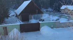 Razia colníkov na kraji obce Važec