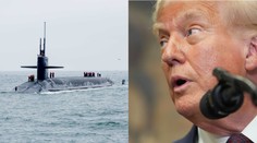 Trump nasadí dve jadrové ponorky v blízkosti Ruska. Majú byť reakciou na vyjadrenia bývalého prezidenta Medvedeva