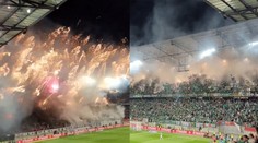 VIDEO: Pyrotechnika v Rakúsku zmenila finále na peklo. Svetlica poslala slovenského futbalistu k zemi