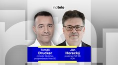 Hosťami relácie Na telo budú Tomáš Drucker a Ján Horecký
