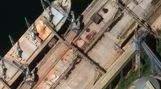 Ruská loď priplávala do Sýrie s ďalším obilím údajne ukradnutým na Ukrajine, ukazujú nové satelitné zábery