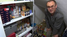 Slovenský aktivista nám ukázal v dome vlastné zásoby na zlé časy