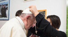 Pápež František v Ríme neočakávane navštívil útočisko bývalých prostitútok