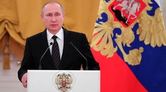 Vladimir Putin poprial ruskému národu mier a prosperitu